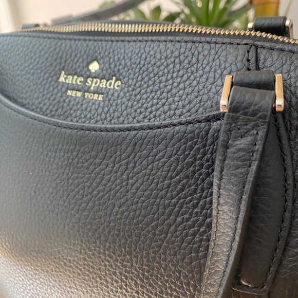 BRAND NEW - Never Used Kate Space Black Satchel - Picture 4 of 13